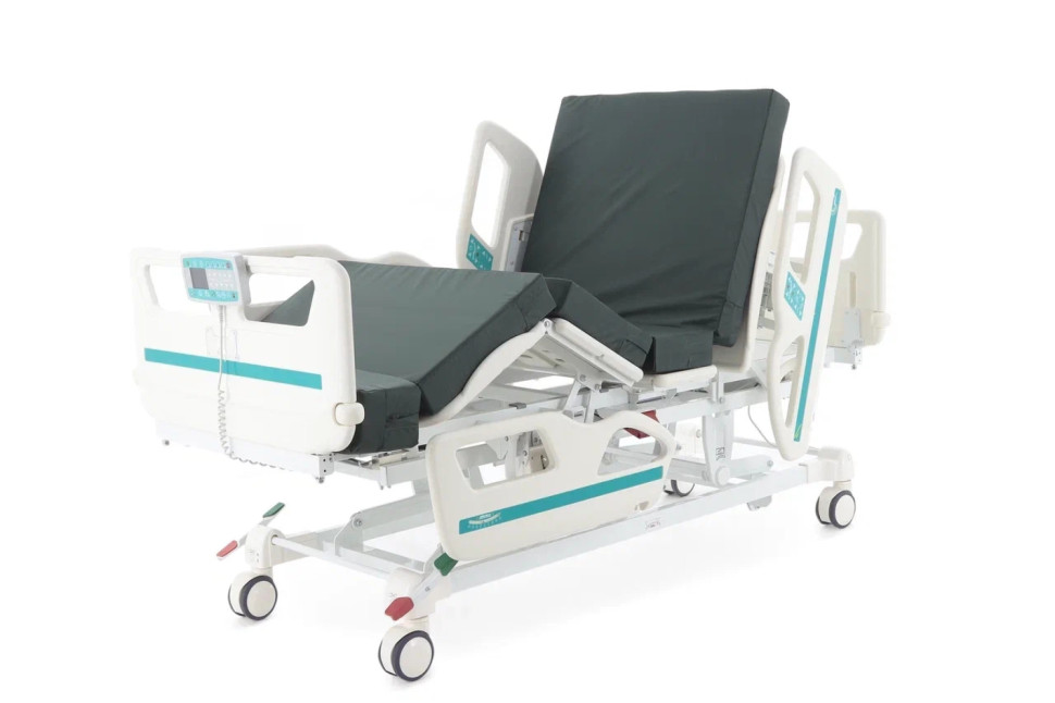 Кровать электрическая реанимационная MED-MOS DB-4 (02) (ABS, матрас, 4 секции,удл.)