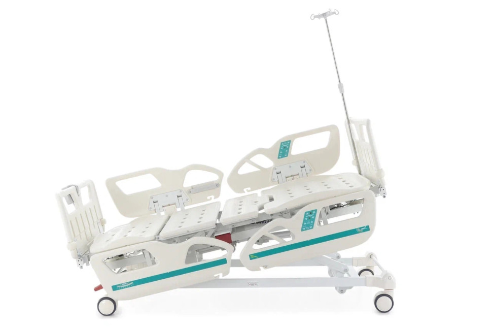 Кровать электрическая реанимационная MED-MOS DB-4 (02) (ABS, матрас, 4 секции,удл.)