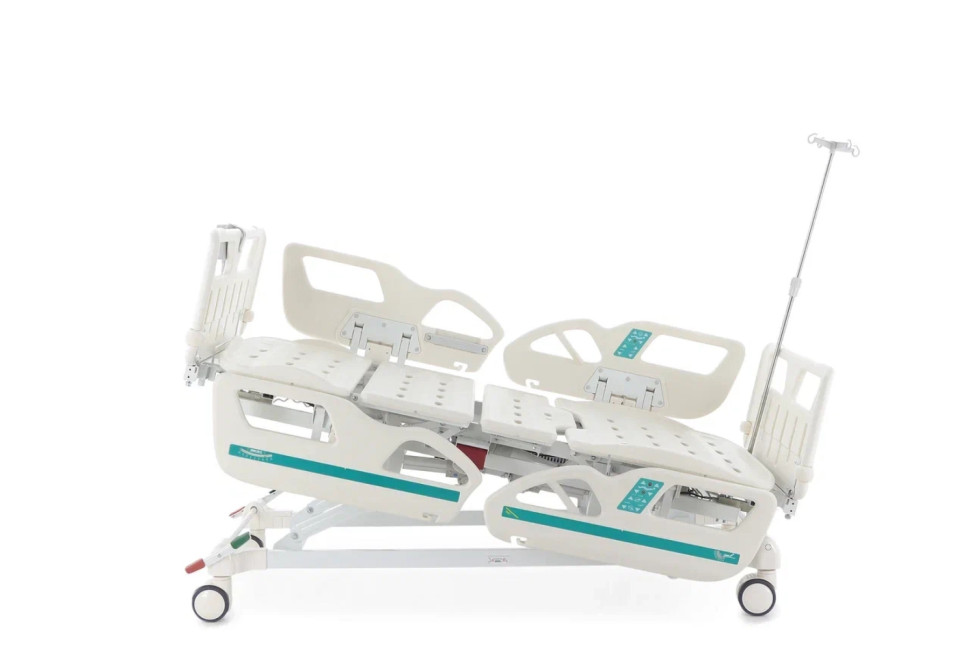 Кровать электрическая реанимационная MED-MOS DB-4 (02) (ABS, матрас, 4 секции,удл.)