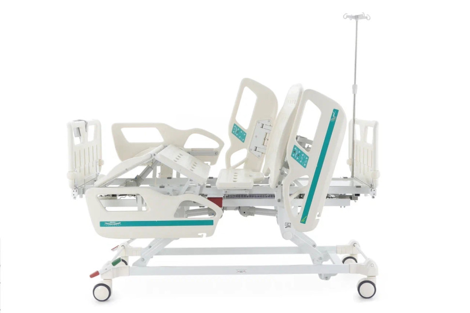 Кровать электрическая реанимационная MED-MOS DB-4 (02) (ABS, матрас, 4 секции,удл.)