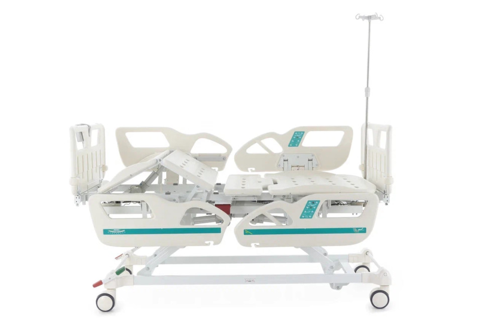 Кровать электрическая реанимационная MED-MOS DB-4 (02) (ABS, матрас, 4 секции,удл.)