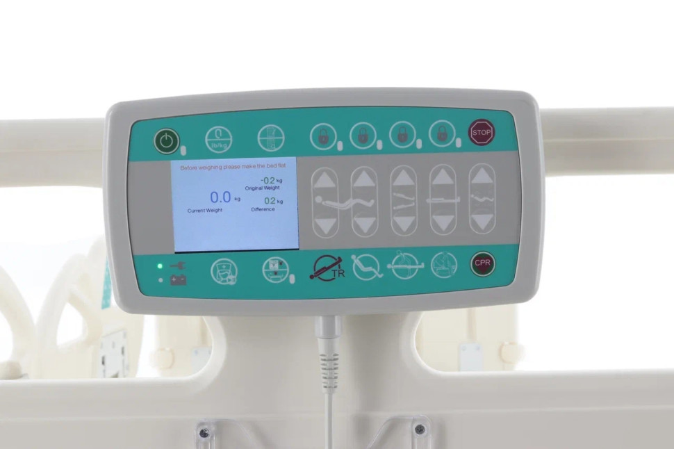 Кровать электрическая реанимационная MED-MOS DB-4 (02) (ABS, матрас, 4 секции,удл.)