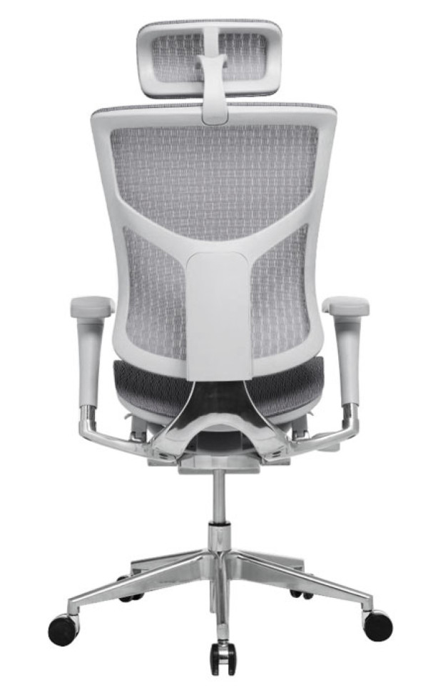 Кресло EXPERT STAR HSTM01-G-GY сетка серая / каркас серый