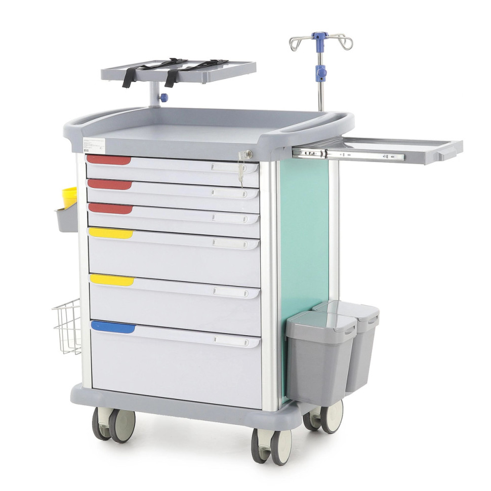 Тележка медицинская MED-MOS РЕТ05 ТМ-008АН-00