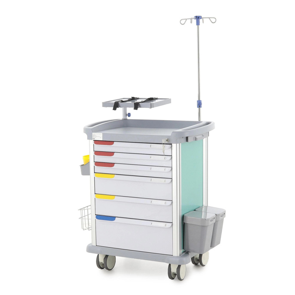 Тележка медицинская MED-MOS РЕТ05 ТМ-008АН-00