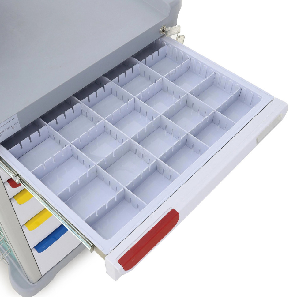 Тележка медицинская MED-MOS РЕТ05 ТМ-008АН-00