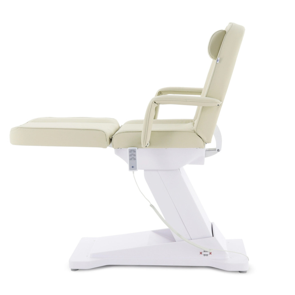 Косметологическое кресло электрическое MED-MOS ММКК-3 (КО-172Д) светло-серый