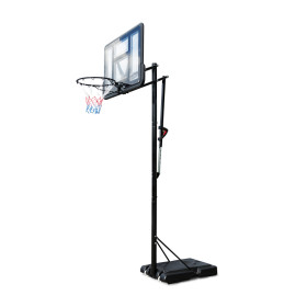 Баскетбольная стойка UNIX Line B-Stand-PVC 44&quot;x30&quot; R45 H230-305 см