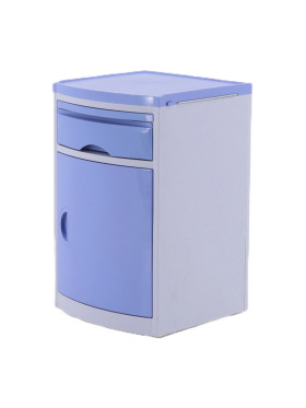 Тумбочка прикроватная MED-MOS BLZ-016 синий