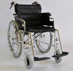 Кресло-коляска инвалидная механическая FS 908 LJ (41 см) колеса пневмо