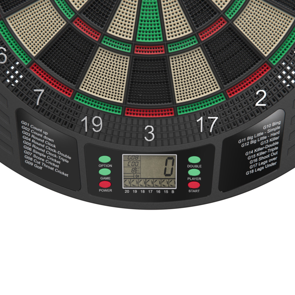 Электронный дартс DFC DARB29, 6 дротиков