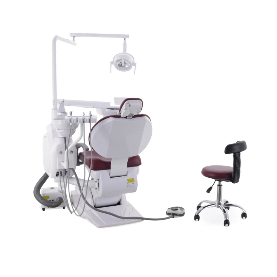 Стоматологическая установка CQ-215 (СО-001М-00) серый, нижняя подача