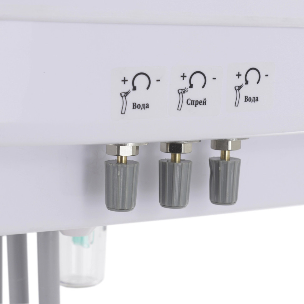 Стоматологическая установка CQ-215 (СО-001М-00) серый, нижняя подача