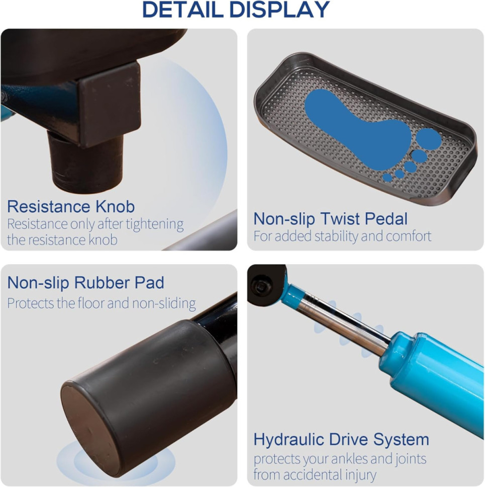 Министеппер с поручнем DFC SOOZIER A90-279V01 поворотный