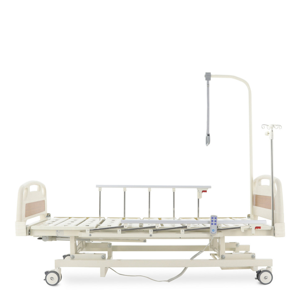 Кровать для лежачих больных Мед-Мос DB-6 с удлинением ложа, с аккумулятором, с матрасом