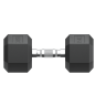 Гантель гексагональная UNIX Fit обрезиненная 15 кг / шт