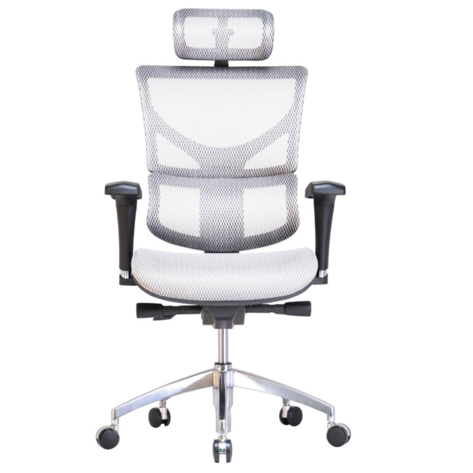 Кресло EXPERT серия SAIL ART мод. SAS-MF01 (белая сетка, черный каркас)