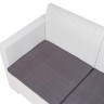 Комплект мебели NEBRASKA SOFA 3 (3х местный диван), белый