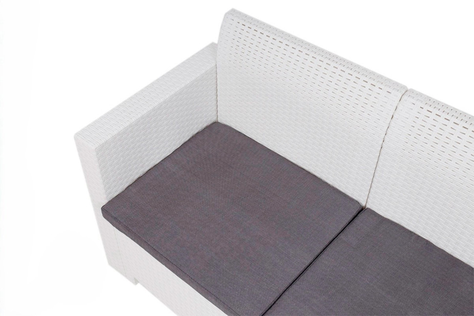 Комплект мебели NEBRASKA SOFA 3 (3х местный диван), белый