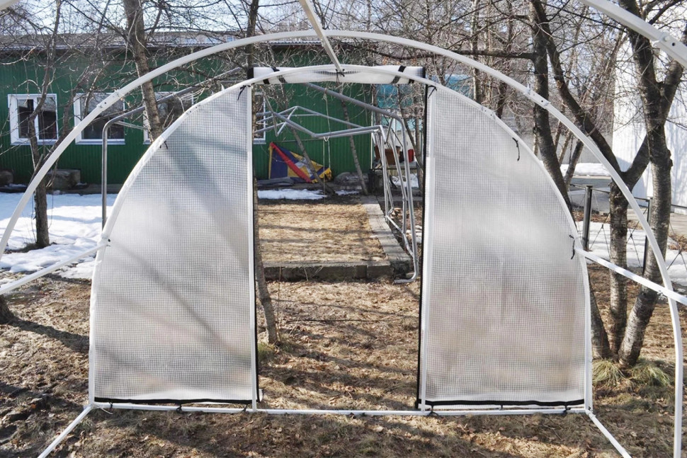 Теплица Ларгуша 3000*4000*2000мм каркас + тент
