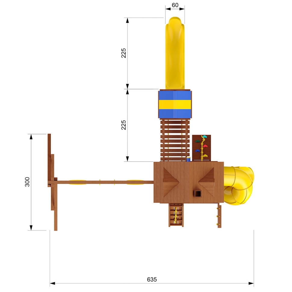 Детский игровой комплекс SUNRISEFORT-5