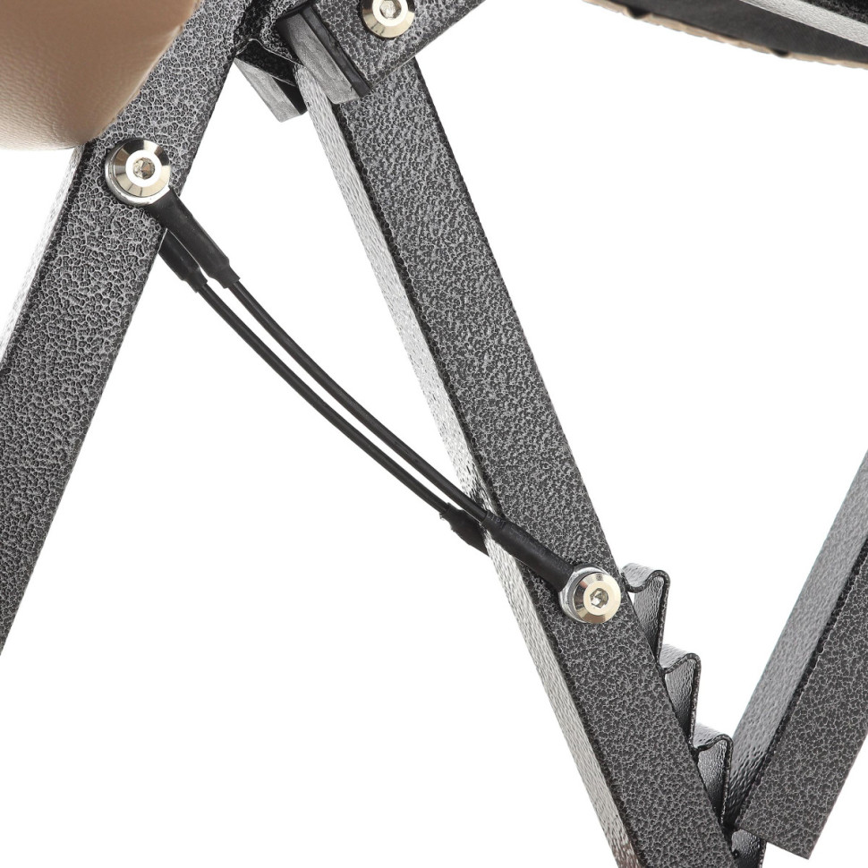 Кресло массажное для ШВЗ MA-03 (МСТ-3СЛ) (СТ-1ШСА) сталь кофе с молоком