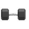 Гантель гексагональная UNIX Fit обрезиненная 17,5 кг / шт.