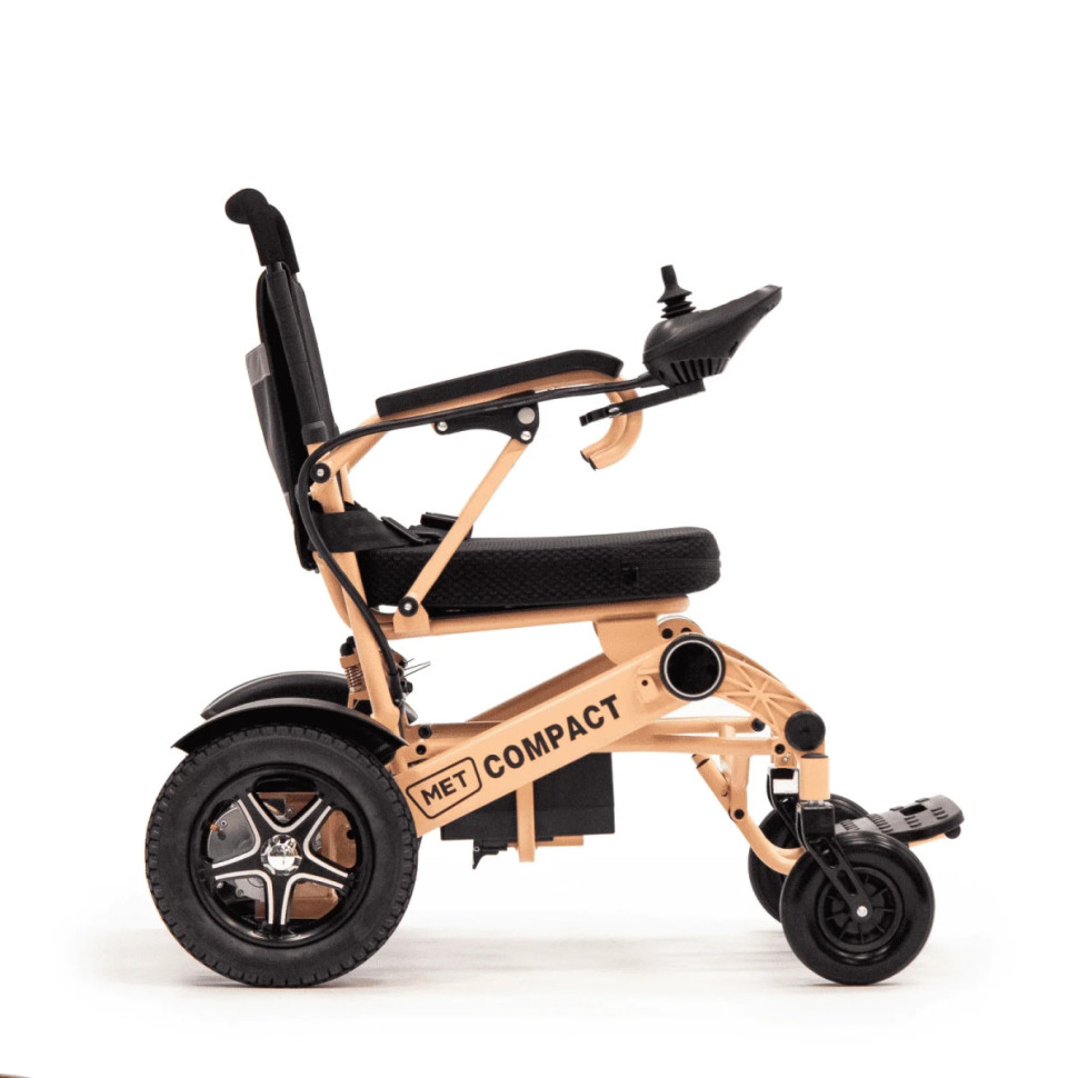Кресло-коляска электр. MET Compact 35 (REPOW Power Wheel Chair-T610A MT-C35) цвет рамы розовый