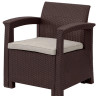 Комплект мебели Rattan Comfort 3, венге (2 кресла+ столик)