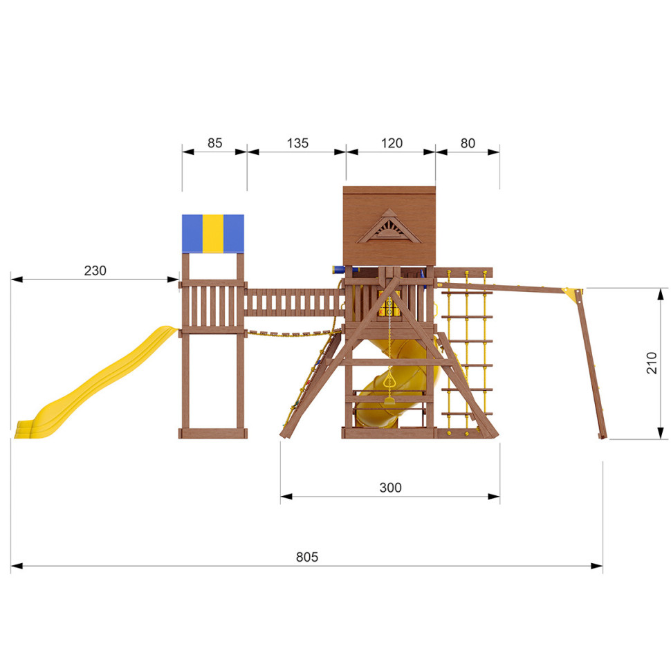 Детский игровой комплекс SUNRISEFORT-6