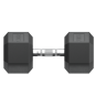 Гантель гексагональная UNIX Fit обрезиненная 20 кг / шт.