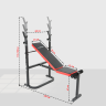 Скамья силовая со стойками UNIX Fit BENCH 120