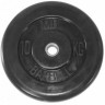 Диск обрезиненный MB-PltB51-10 кг, 51 мм