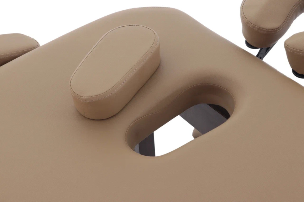 Массажный стол стационарный MED-MOS FIX-1A (SW2.31.10A) кофе с молоком