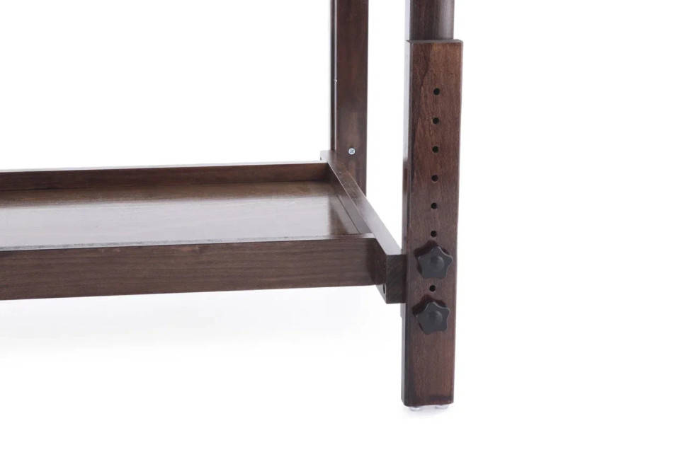 Массажный стол стационарный MED-MOS FIX-1A (SW2.31.10A) кофе с молоком