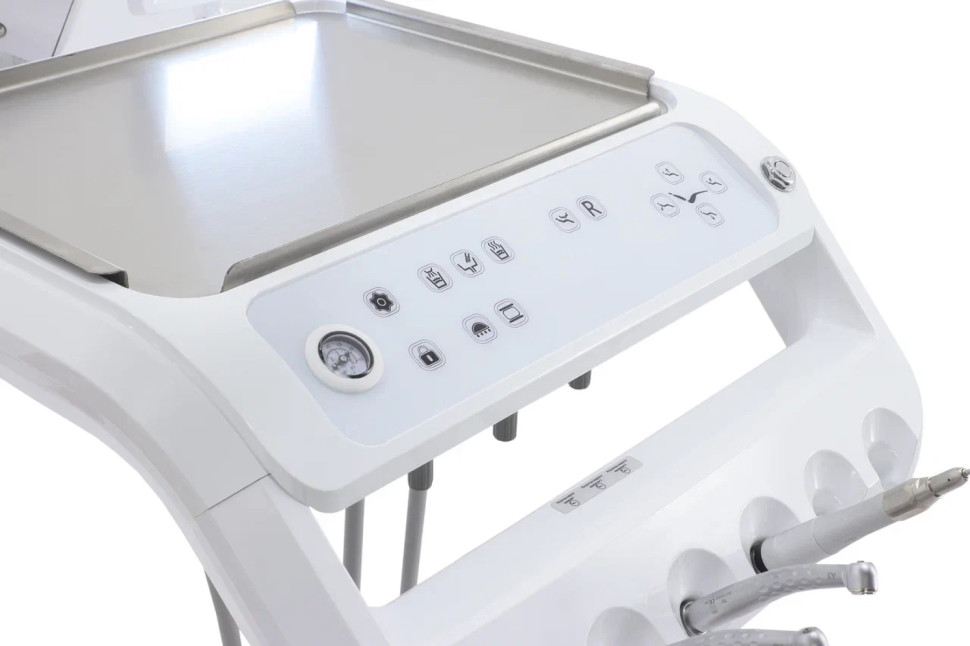 Стоматологическая установка CQ-216 (СО-002М-01) бордо, нижняя подача