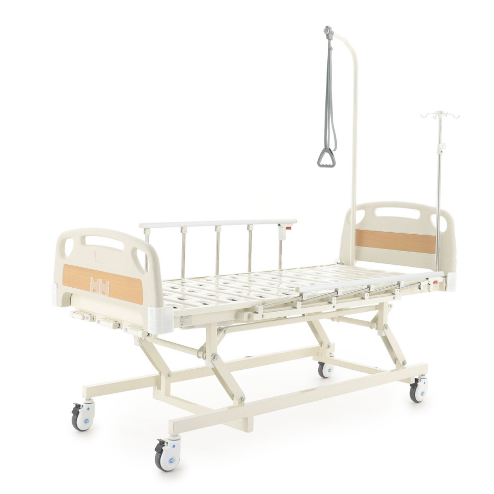 Кровать механическая MED-MOS Е-31 (ABS, 4 секции, матрас, столик, растомат, уголки, В)