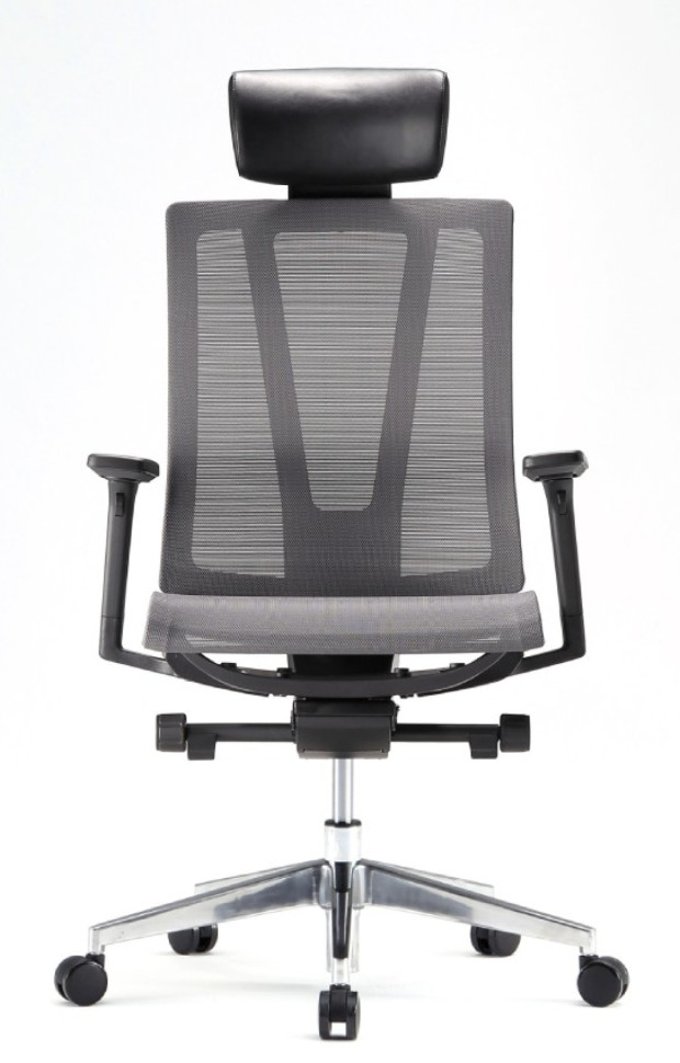 Кресло FALTO G1 AIR GON-18KALH-AL-BK Спинка Черн /сидение Черн /Каркас черный