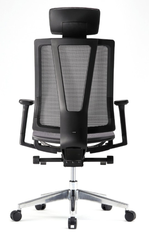 Кресло FALTO G1 AIR GON-18KALH-AL-BK Спинка Черн /сидение Черн /Каркас черный