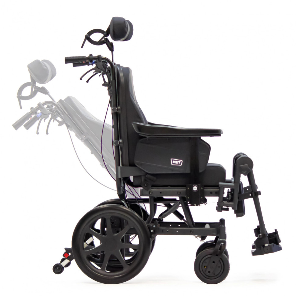 Кресло-коляска механическая MET ECLIPSE B без абдуктора