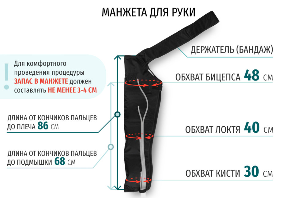 Аппарат для лимфодренажа Seven Liner Zam-01 XL (аппарат + ноги + рука + пояс)