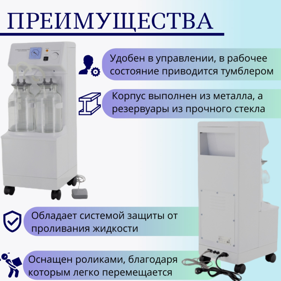 Электрический аспиратор (отсасыватель) Н001