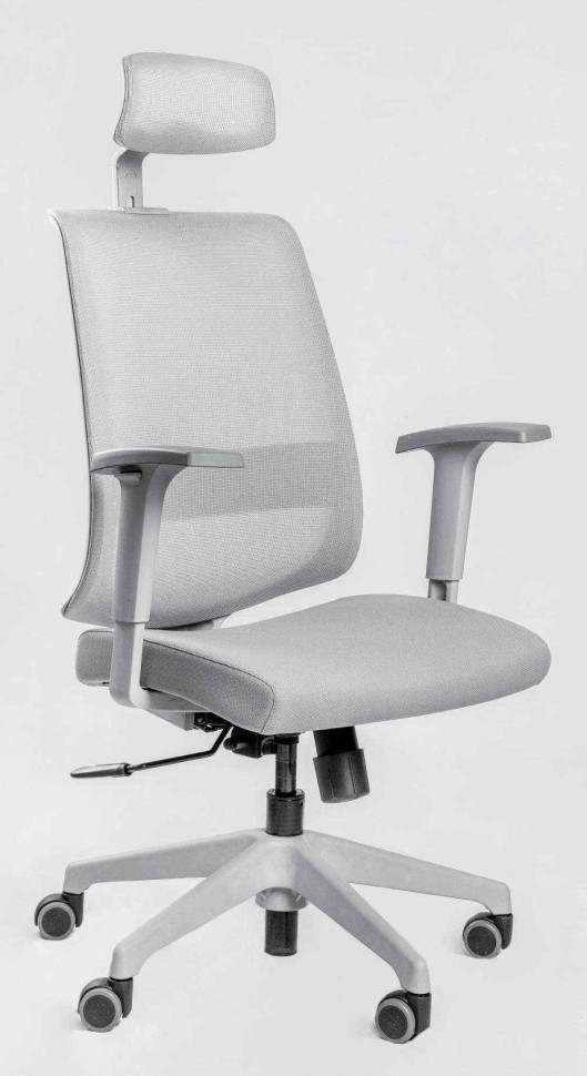 Кресло FALTO NEO NEO11-LAL/GY-GY Спинка серая/сидение серое/Каркас серый