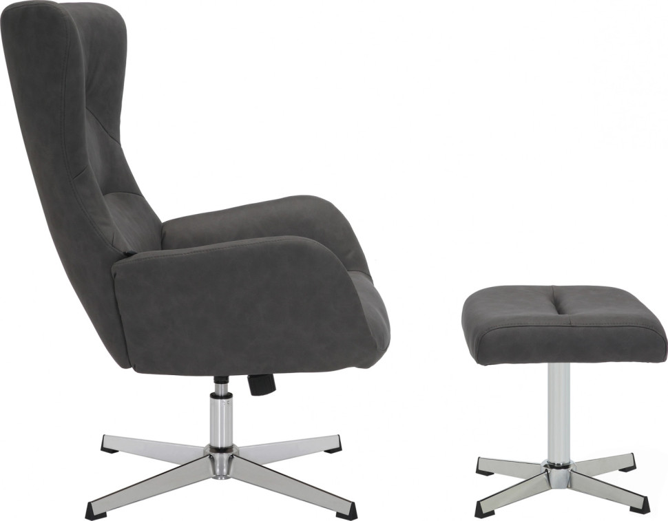 Кресло Everprof Apple Ткань Темно-серый