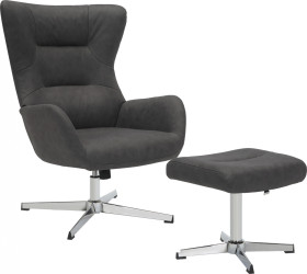 Кресло Everprof Apple Ткань Темно-серый