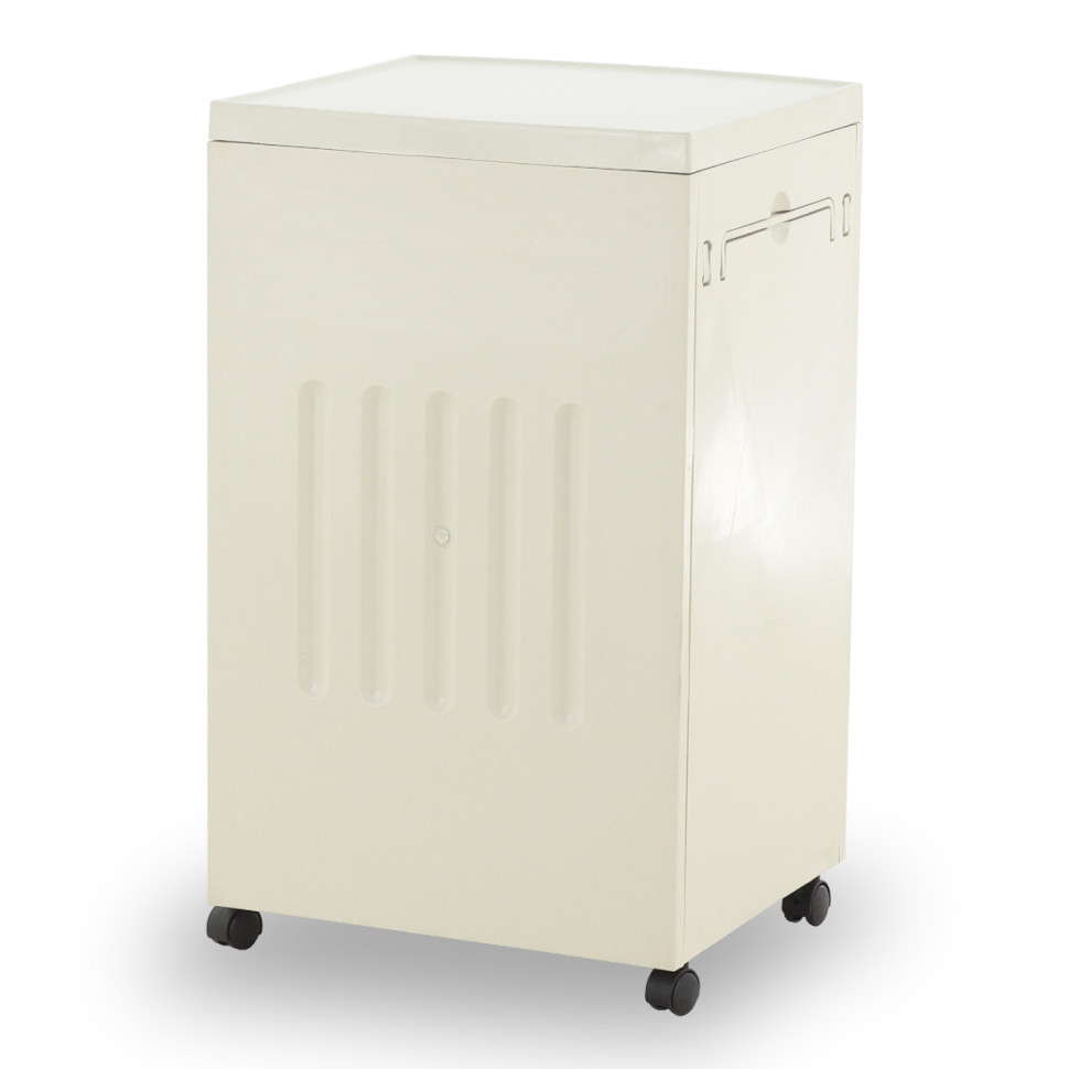 Тумбочка прикроватная Мед-Мос BLZ-016 ПТ-003Д из пластика цвет белый