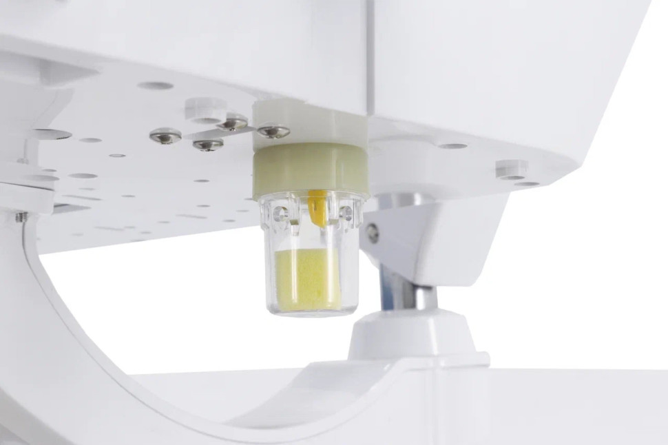 Стоматологическая установка CQ-216 (СО-003М-01) голубой, верхняя подача