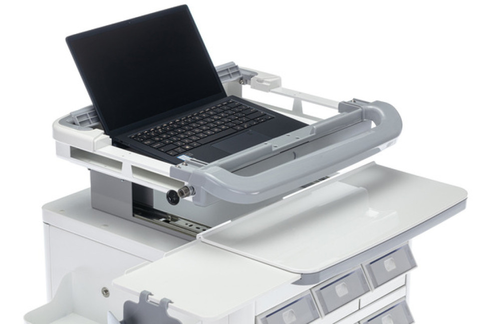 Тележка для перевозки лекарственных препаратов "Медицинофф" F-2(g) (13796)