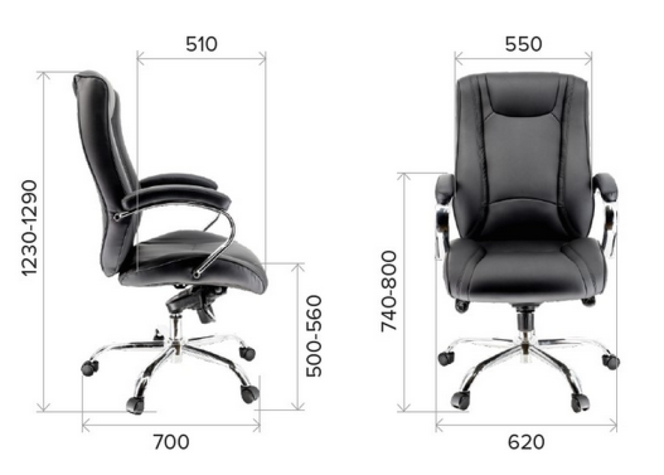 Кресло Everprof King M Экокожа Кремовый (EP-argo m eco beige)