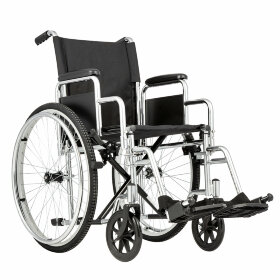 Кресло-коляска Ortonica BASE 300 (BASE 135) 17&quot;PU (43см) хром.рама